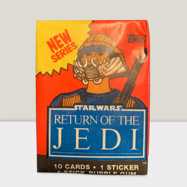 1983 Topps Star Wars Return of Jedi Sealed Wax Hobby Trading Pack PK-135