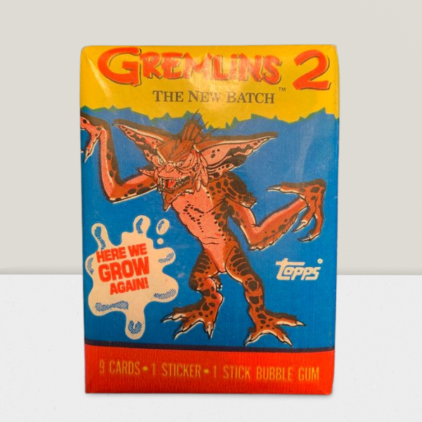 1990 Topps Gremlins 2 Movie Sealed Wax Hobby Trading Pack PK-145