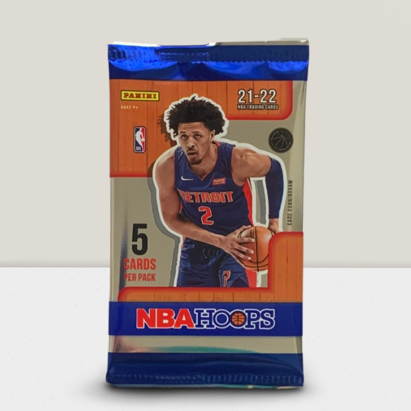 2021-22 Panini Hoops Basketball Trading Card Pack