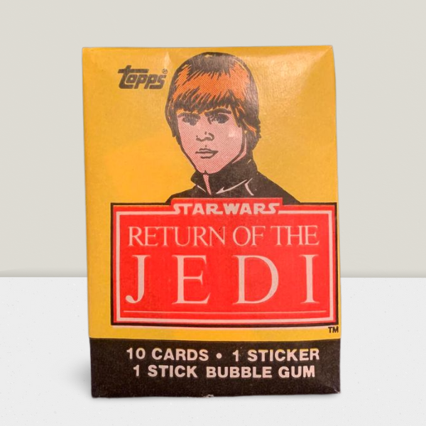 1983 Topps Star Wars Return of Jedi Sealed Wax Hobby Trading Pack PK-138