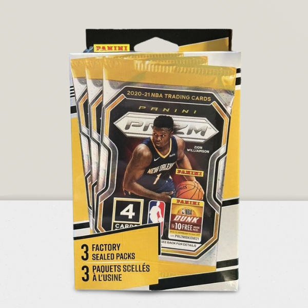 2020-21 Panini Prizm Basketball NBA 3 Pack Sealed Box
