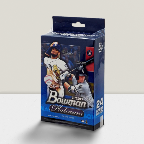 2020 Bowman Platinum Baseball Factory Sealed Box - 2 Foil + 2 Numbered Parallels