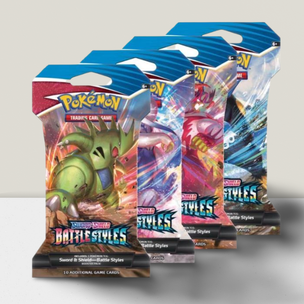 Pokemon Sword & Shield Battle Styles Booster Sealed Card Game Pack