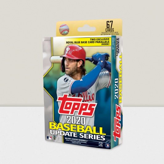 2020 Topps Update Series Baseball Factory Sealed Box - 2 Exclusives Real Blue