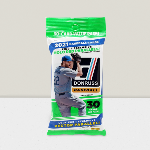 2021 Panini Donruss MLB Baseball Cards Value Fat Pack + 1 Exclusive