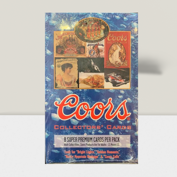 1995 Coors Beer Collectors Cards Hobby Sealed Box - 36 Packs