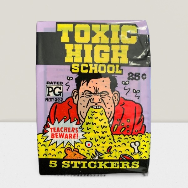 1991 Topps Toxic High School Sealed Wax Hobby Trading Pack PK-164