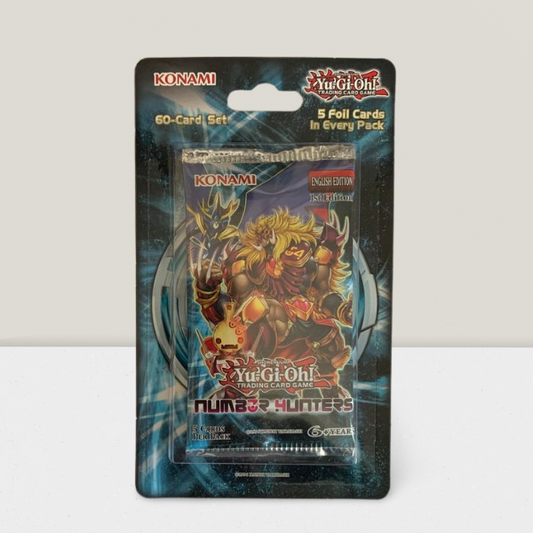 Yu-Gi-Oh! Number Hunters Booster Sealed Card Game Pack - English Edition