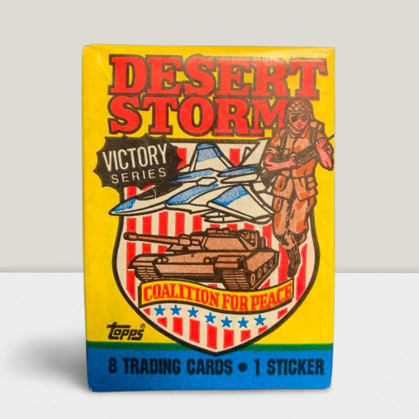 1991 Topps Desert Storm Victory Series Sealed Wax Hobby Trading Pack PK-166