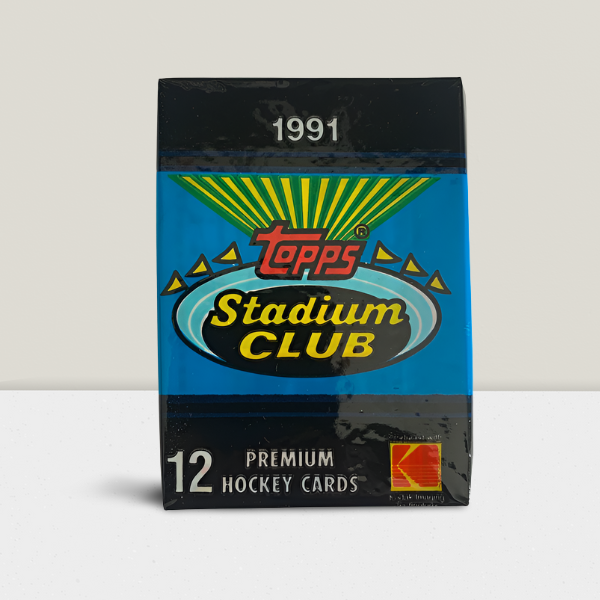 1991-92 Topps Stadium Club Hockey NHL PACK - 12 Cards Per Pack