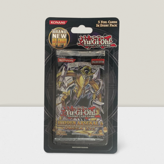 Yu-Gi-Oh! Hidden Arsenal 6 Booster Sealed Card Game Pack - English Edition
