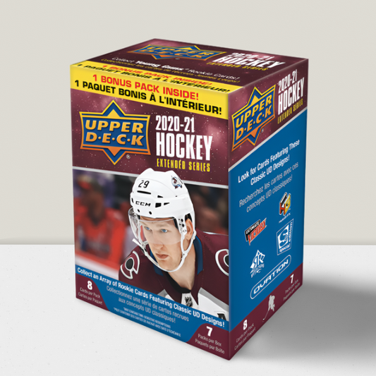 2020-21 Upper Deck Extended Series Blaster Factory Sealed Hockey Box