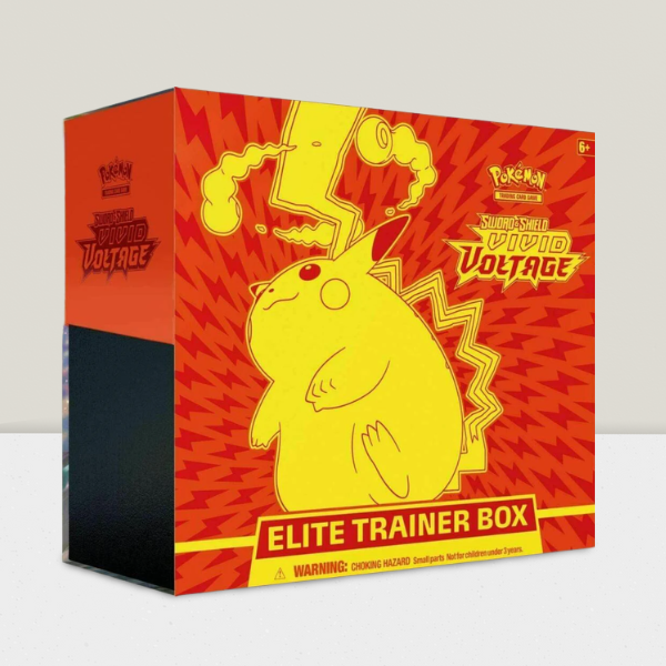 Pokemon TCG Sword & Shield Vivid Voltage Elite Trainer Box