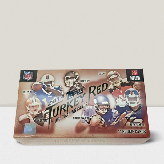 2014 Topps Turkey Red Football Factory Sealed Box - 11 Cards/Box
