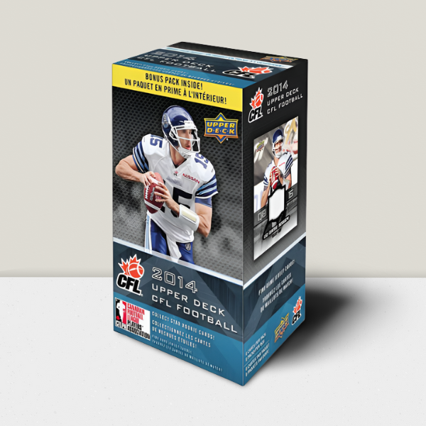 2014 CFL Football Sealed Blaster Box - 8 Packs!