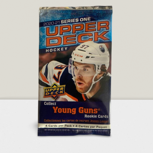 2020-21 Upper Deck Series 1 Factory Sealed Hockey PACK