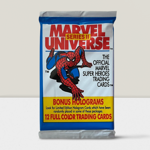 1991 Impel Marvel Universe Series 2 Sealed Pack (Spider-Man Art)
