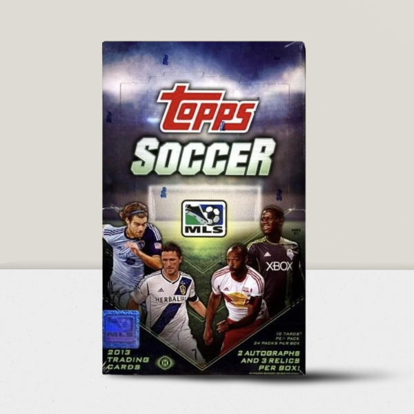 2013 Topps MLS Major League Soccer Hobby Box - 2 Autos/3 Relics Box